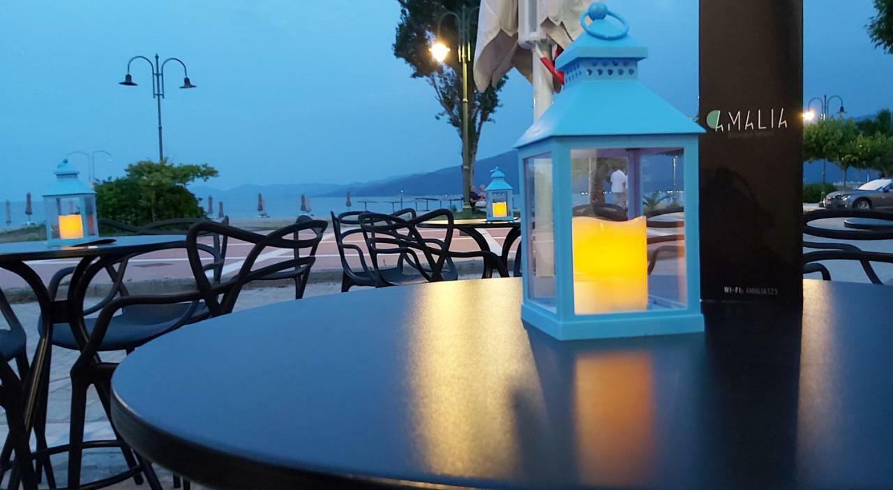 Amalia Rooms Sea View Vrasná Exterior foto